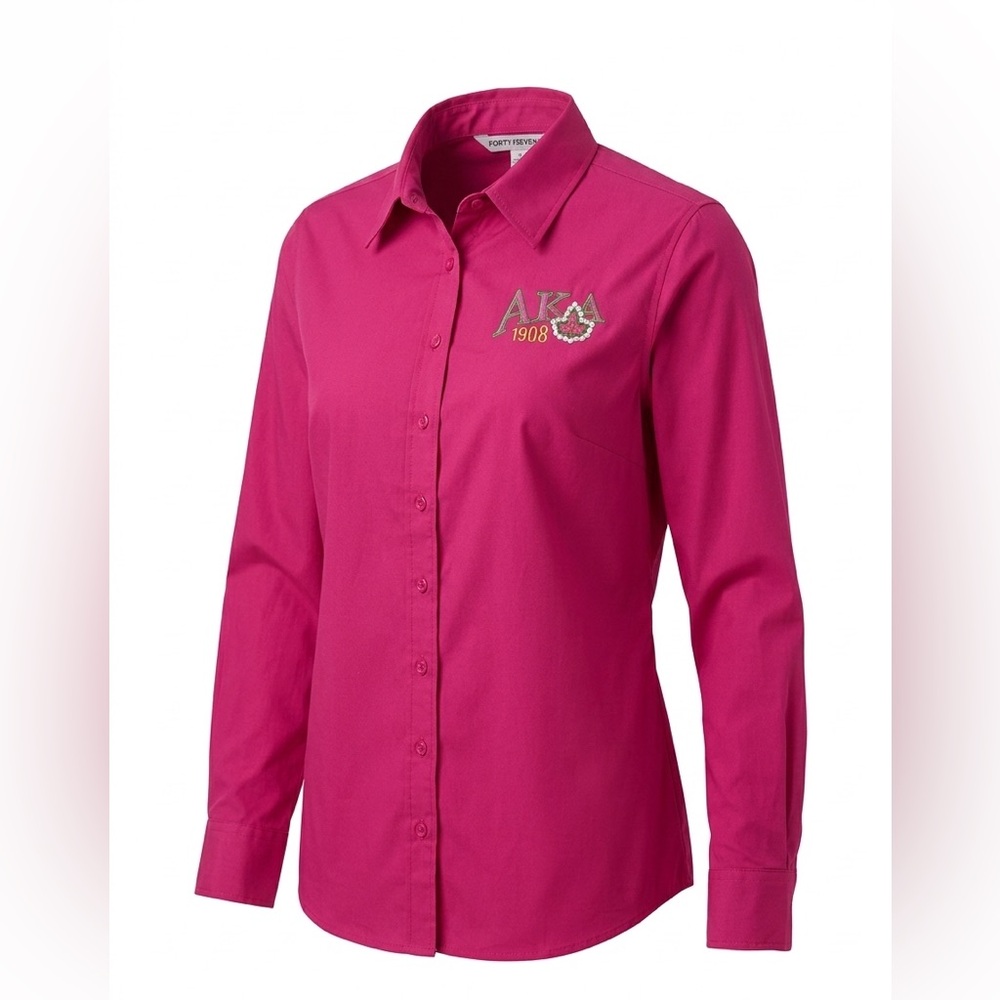 AKA Port Authority Fuchsia Ladies Shirt